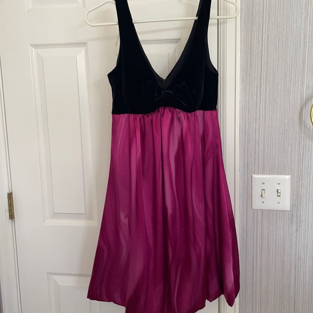 Black and Pink formal dress